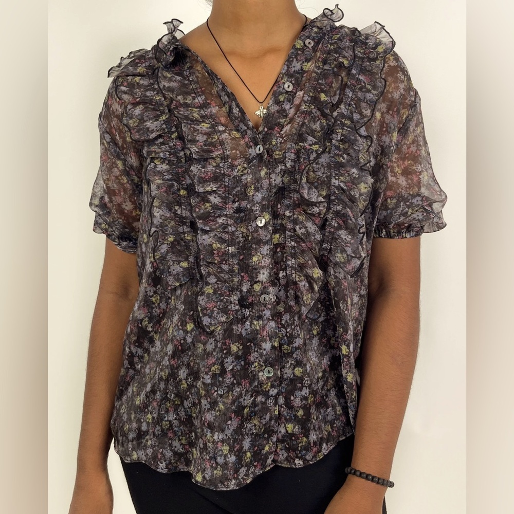 Zara Floral Blouse